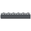 Vidaxl gazonranden 10 pcs antraciet 103 x 0,05 x 22 cm staal
