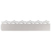 Vidaxl gazonranden 20 pcs zilver 103 x 0,05 x 22 cm roestvrij staal