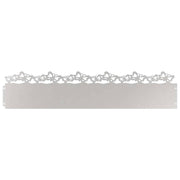 Vidaxl gazonranden 30 st 103 x 0,05 x 22 cm roestvrij staal zilver - afbeelding 2
