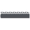 Vidaxl gazonranden 30 pcs antraciet 103 x 0,05 x 22 cm staal