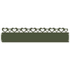 Vidaxl gazonranden 20 pcs olijf groen 103 x 0,05 x 22 cm staal