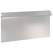 Vidaxl slakkenhekje 16 st 50 x 3,5 x 25 cm roestvrij staal zilver - afbeelding 2