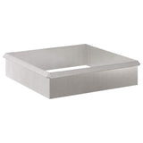 Vidaxl slakkenhekken 8 st 100 x 3,5 x 25 cm roestvrij staal zilver - afbeelding 2