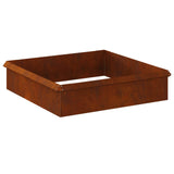 Vidaxl slakkenhekken 8 st 100 x 3,5 x 25 cm weervast staal roestig - afbeelding 2