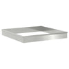 Vidaxl slakkenhekken 12 pcs zilver gegalvaniseerd staal