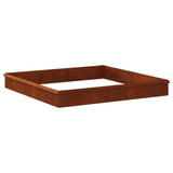 Vidaxl slakkenhekken 12 st 100 x 3,5 x 25 cm weervast staal roestig - afbeelding 2
