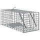 Vidaxl dierenvallen antraciet 31 x 13 x 12cm staal