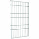 Vidaxl vijverhekken set 8 st 50 x 80 cm staal groen