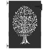 Vidaxl tuinpoort met slot zwart 85 x 125 cm poedergecoat staal