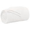 Vidaxl gooi deken wit 240 x 270 cm fleece