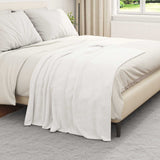 Vidaxl kleden 6 st wit 150 x 130 cm 3,04 kg fleece - afbeelding 3