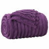 Vidaxl gooi deken paars 200 x 150 cm fleece