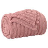 Vidaxl plaid roze 200 x 150 cm 0,8 kg fleece - afbeelding 2