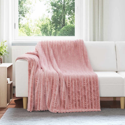 Vidaxl kleden 6 st roze 200 x 150 cm 4.75 kg fleece