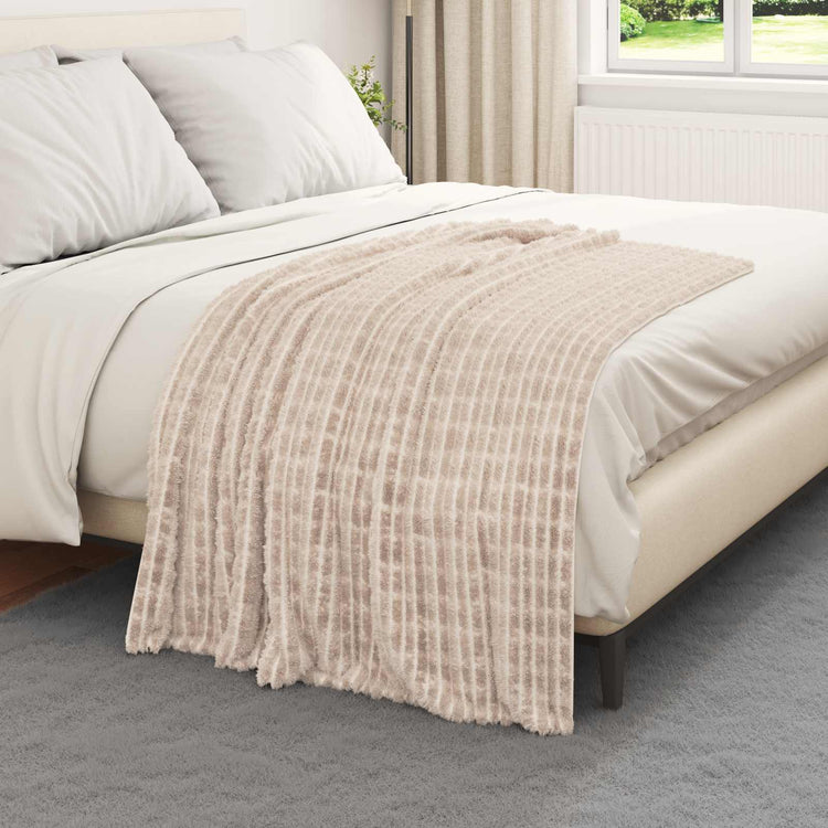 Vidaxl kleden 6 st beige 150 x 130 cm 2.75 kg fleece