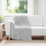Vidaxl kleden 6 st grijs 150 x 130 cm 2,75 kg fleece - afbeelding 1