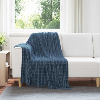 Vidaxl kleden 6 st marineblauw 150 x 130 cm 2.75 kg fleece