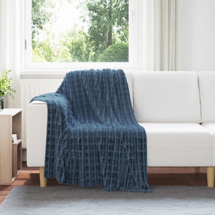 Vidaxl kleden 6 st marineblauw 150 x 130 cm 2.75 kg fleece