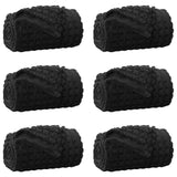 Vidaxl kleden 6 st zwart 200 x 150 cm 4,5 kg fleece - afbeelding 2