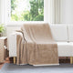 Vidaxl gooi deken kameel 150 x 200 cm fleece