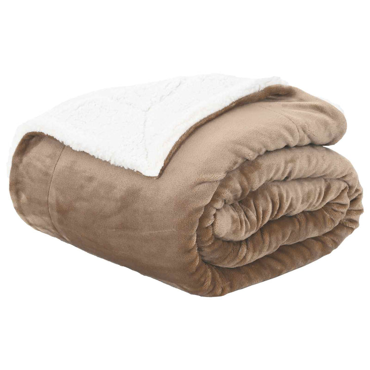 Vidaxl plaid camel 220 x 240 cm 2.67 kg fleece