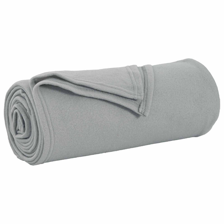 Vidaxl kleden 24 pcs grijs 240 x 220 cm fleece
