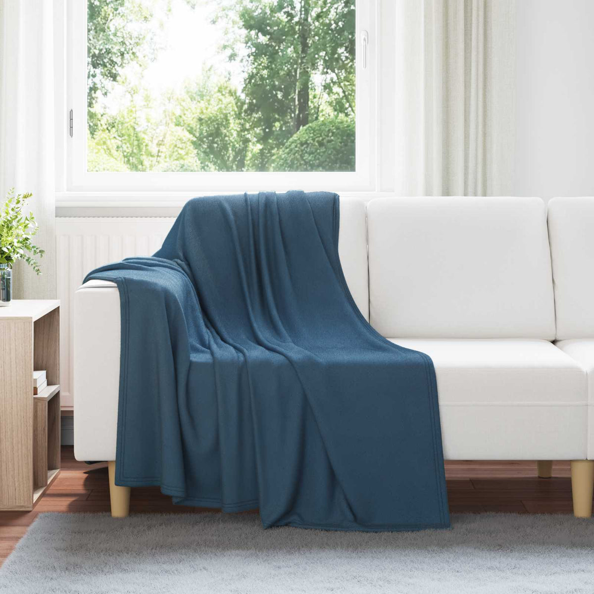 Vidaxl kleden 24 st marineblauw 170 x 130 cm 8.06 kg fleece