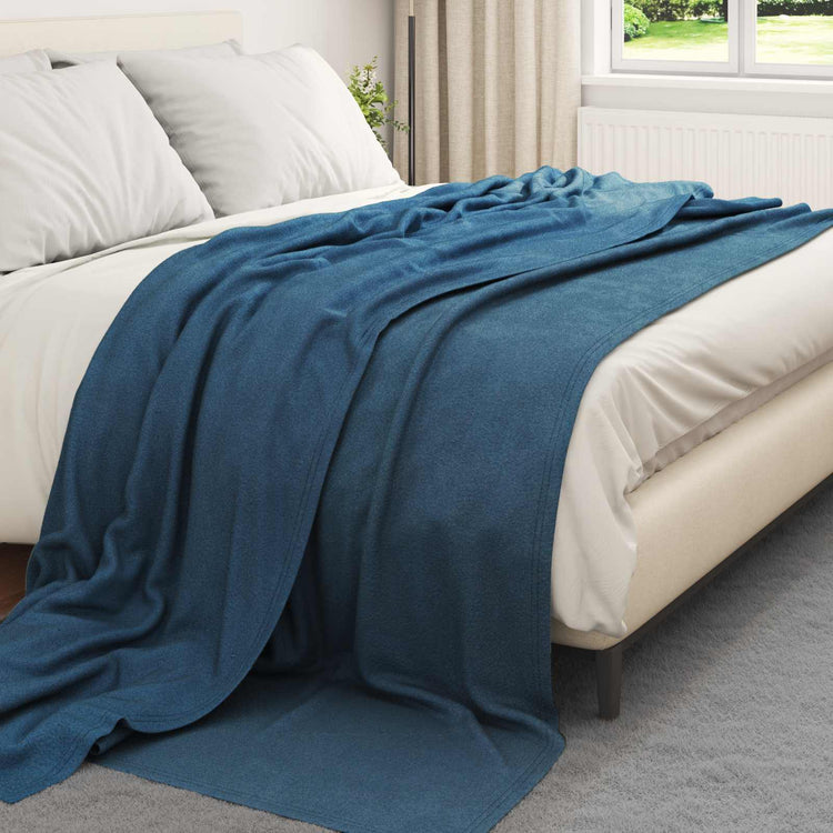 Vidaxl kleden 24 st marineblauw 270 x 240 cm 22.56 kg fleece