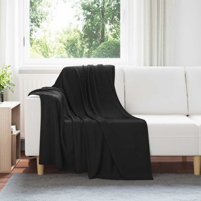 Vidaxl kleden 24 st zwart 170 x 130 cm 7.43 kg fleece