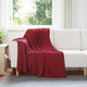 Vidaxl kleden 24 st bordeaux rood 170 x 130 cm 7.81 kg fleece