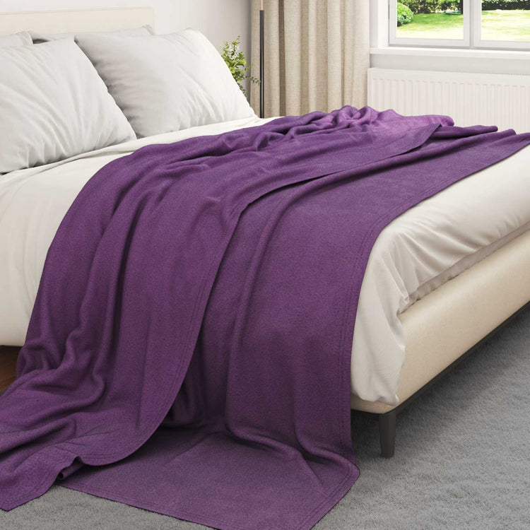 Vidaxl kleden 24 st paars 240 x 220 cm 17.76 kg fleece