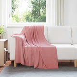 Vidaxl kleden 24 st roze 170 x 130 cm 7,43 kg fleece - afbeelding 1