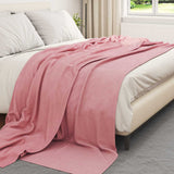 Vidaxl kleden 24 st roze 270 x 240 cm 22.56 kg fleece - afbeelding 3