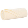 Vidaxl gooi deken crème 210 x 140 cm fleece