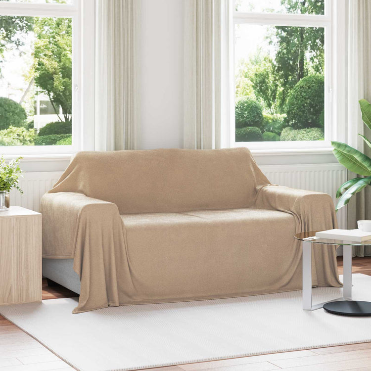 Vidaxl plaid camel 280 x 210 cm 0.8 kg fleece