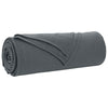 Vidaxl gooi deken donkergrijs 350 x 270 cm fleece