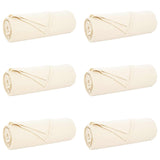 Vidaxl kleden 6 st crèmekleurig 280 x 210 cm 4,85 kg fleece - afbeelding 2