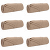 Vidaxl kleden 6 pcs kameel 210 x 140 cm fleece
