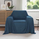 Vidaxl kleden 6 st marineblauw 210 x 140 cm 2.44 kg fleece