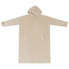 Vidaxl deken hoodie beige s flanel