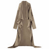Vidaxl deken hoodie kameel f flanel