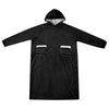 Vidaxl deken hoodie zwart l fleece en flanel