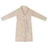 Vidaxl badjas zonder kap beige m flanel