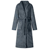 Vidaxl badjas zonder kap marineblauw l flanel