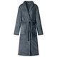 Vidaxl badjas zonder kap marineblauw l flanel
