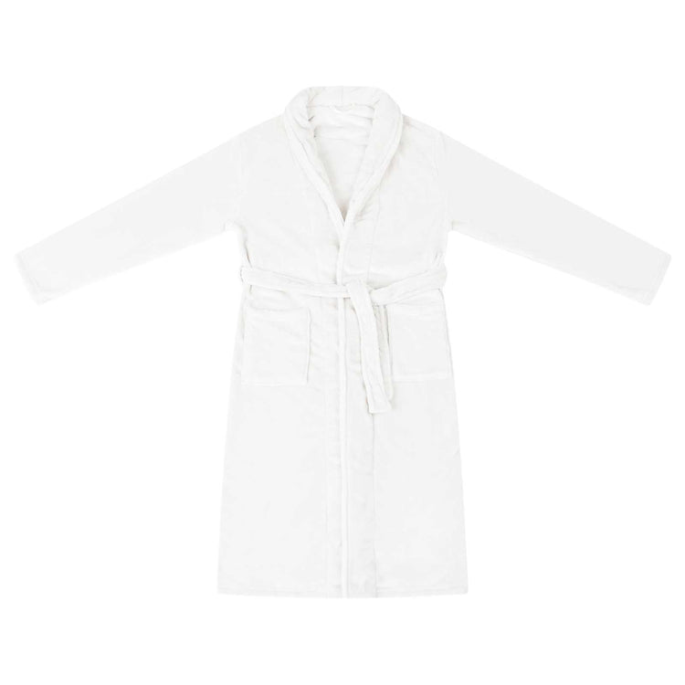 Vidaxl badjas zonder kap wit xxxl flanel