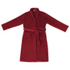 Vidaxl badjas zonder kap bordeaux rood xxl flanel