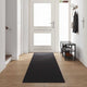 Vidaxl tapijt loper antraciet 80 x 500 cm 100% polypropyleen