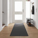 Vidaxl tapijt loper donkergrijs 80 x 500 cm 100% polypropyleen