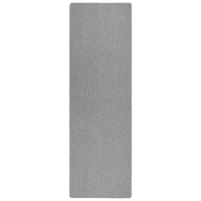 Vidaxl tapijt loper lichtgrijs 80 x 500 cm 100% polypropyleen